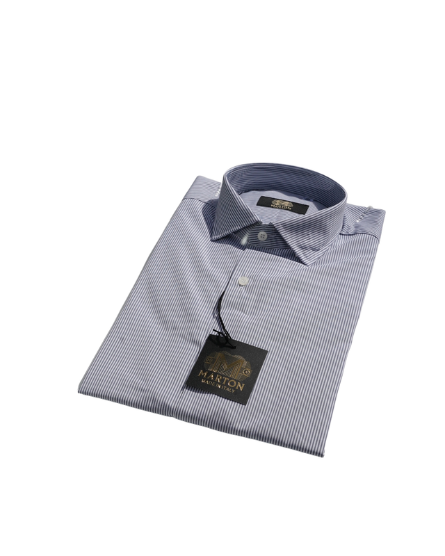 CAMICIA REGULAR TWILL RIGHINO GRIGIO CAMICIA REGULAR TWILL RIGHINO GRIGIO