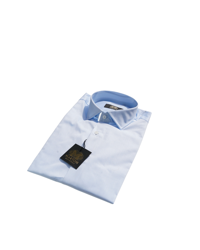 CAMICIA REGULAR TWILL CIELO