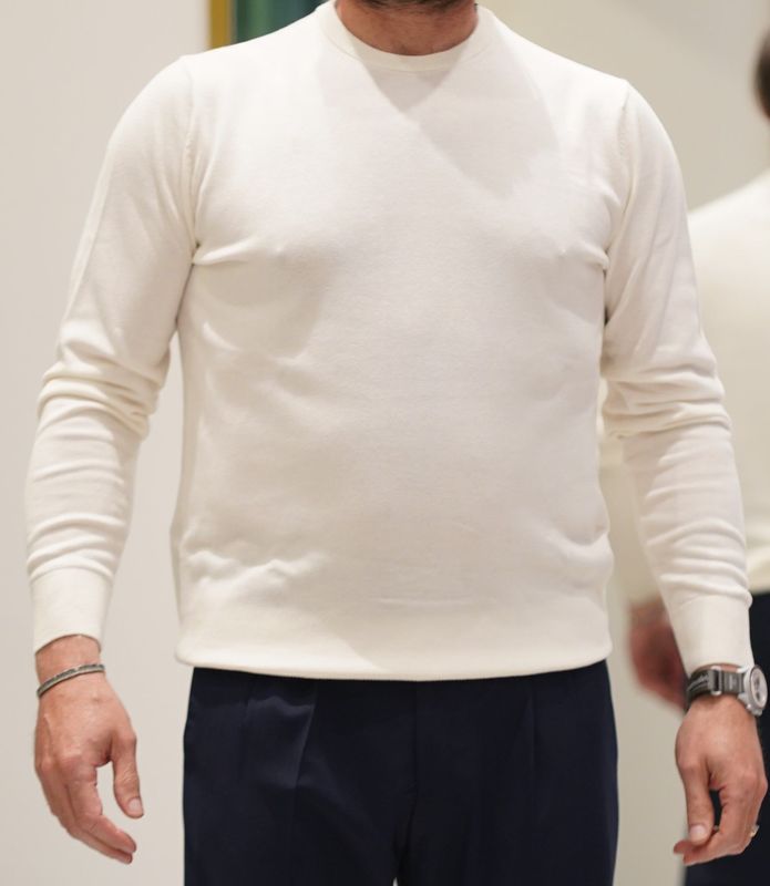 MAGLIA FILO BIANCO