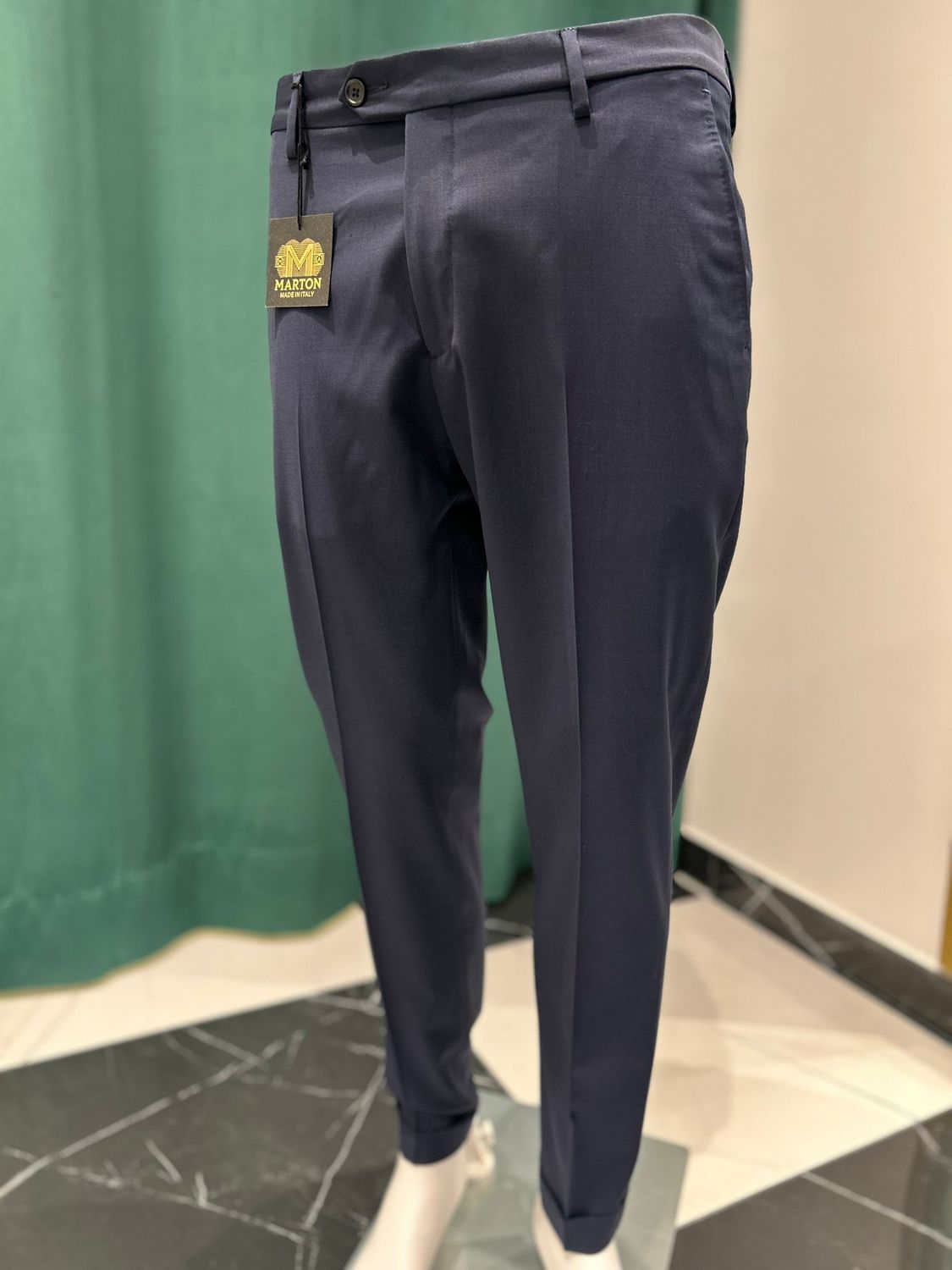 PANTALONE TASCA AMERICA - BLU 101