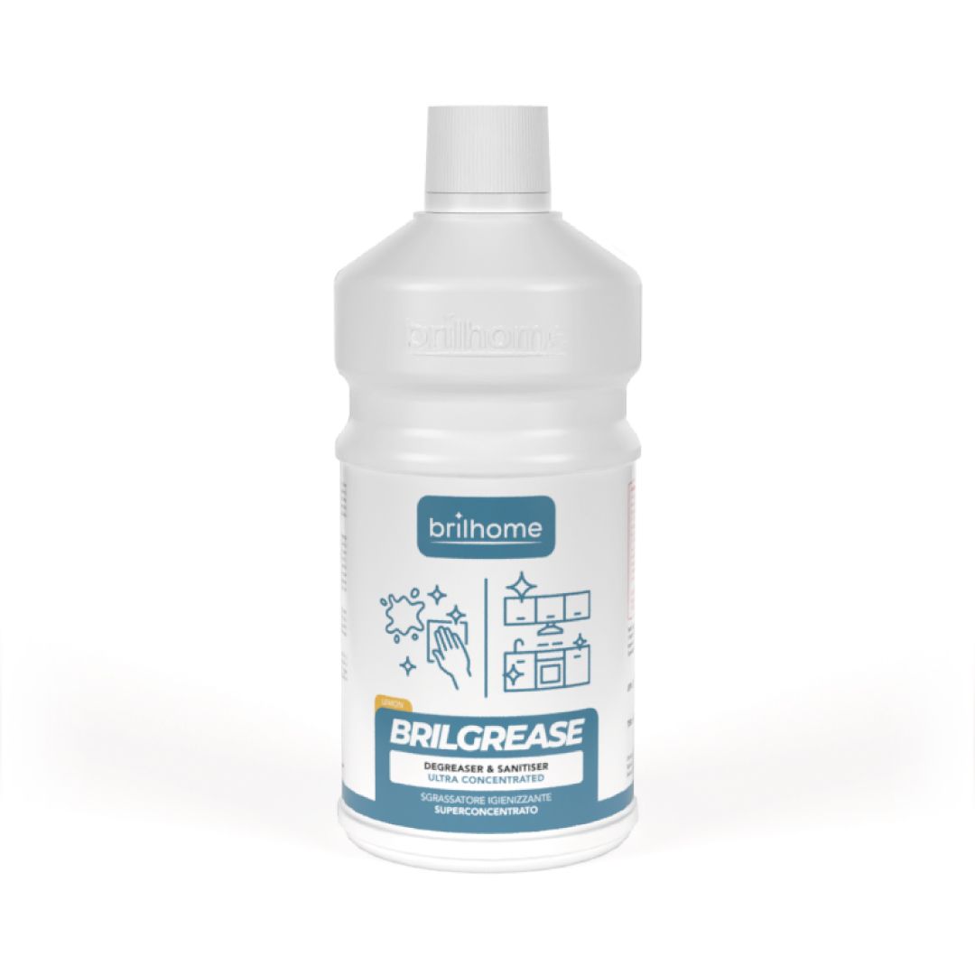 Brilgrease – Fettlöser- & Hygienereiniger-Hochkonzentrat Lemon