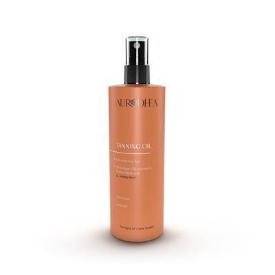 Sonnenöl mit Grüner Walnussschale & Johanniskraut - 150 ml Angereichert mit Arganöl & Vitamin E