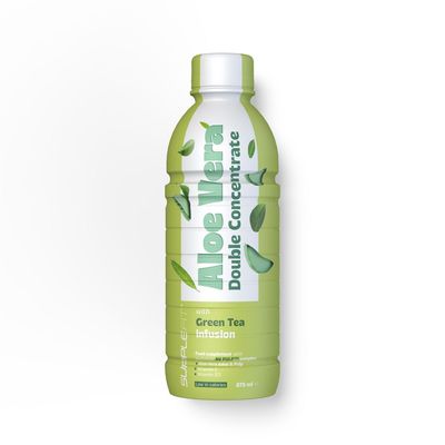 ALOE VERA, Blattsaft & Blattmark mit Grünem Tee - 675 ml