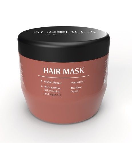 Entwirrende Haarmaske mit Arganöl Entwirrende Haarmaske mit Arganöl