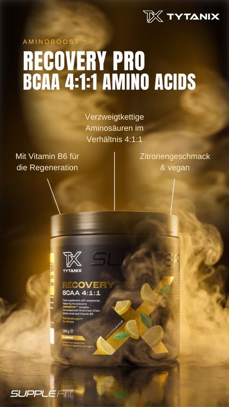 RECOVERYPRO | BCAA 4:1:1 | Nahrungsergänzungsmittel