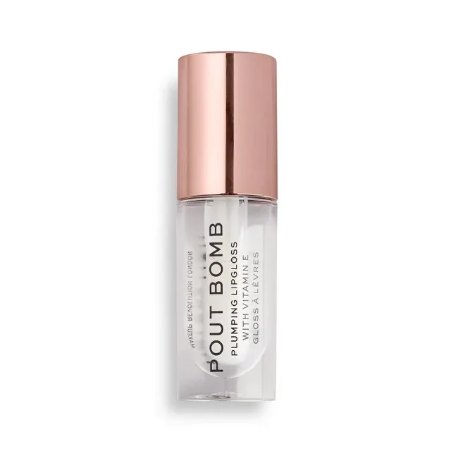 Makeup Revolution Pout Bomb Plumping Gloss 4.6ml (Various Shades)