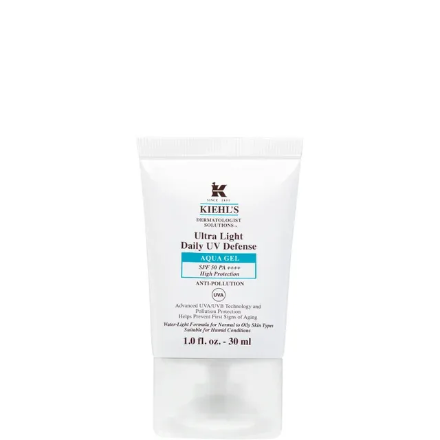 Kiehl&#39;s Ultra Light Daily UV Defense Aqua Gel SPF 50 PA++++ (Various Sizes)