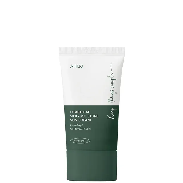 Anua SPF 50 Silky Moisture Sun Cream 50ml