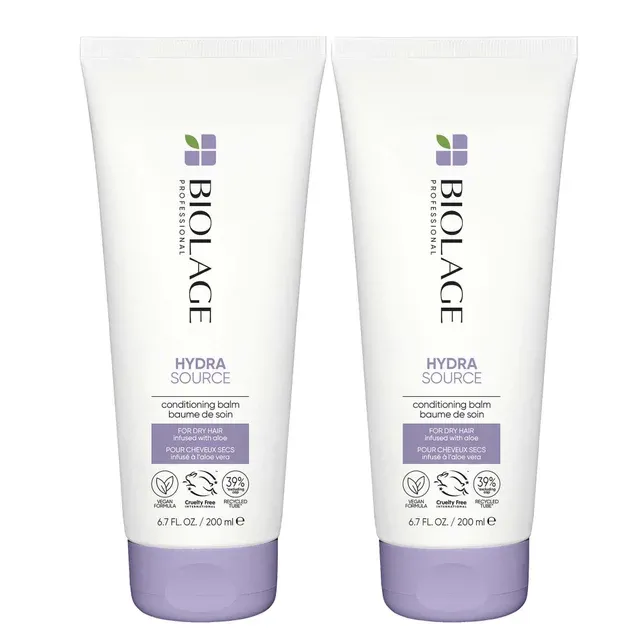 Biolage Hydrasource Conditioner 200ml Hydrating Duo for Dry Hair