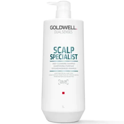 Goldwell Dualsenses Scalp Specialist Deep Cleansing Shampoo 1000ml (Worth £64)
