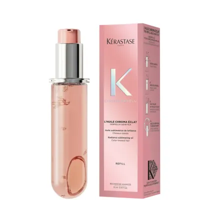 Kérastase Chroma Absolu L&#39;huile Chroma Éclat Refill Radiance Sublimating Hair Oil, For Colour-Treated Hair