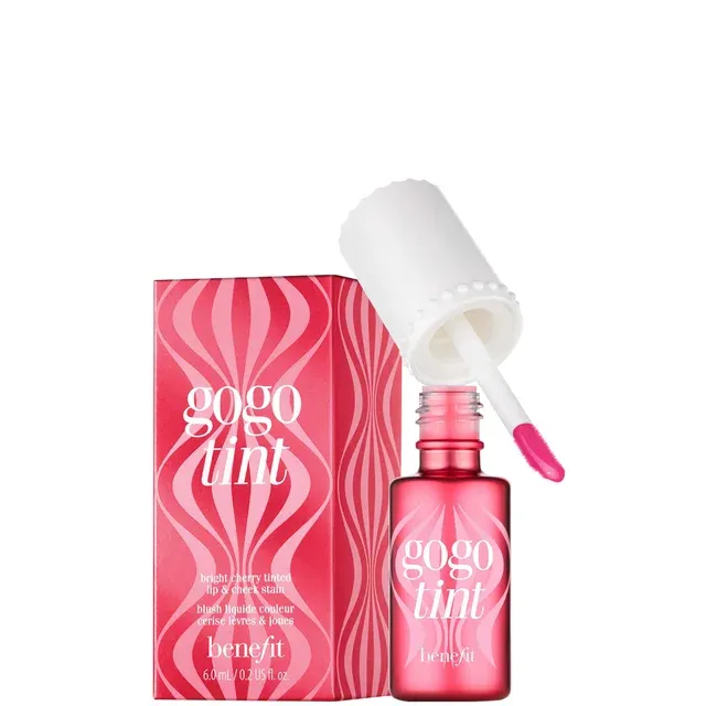 benefit GoGo Tint Bright Cherry Tinted Lip &amp; Cheek Stain 6ml