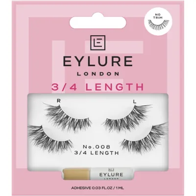 Eylure 3/4 Length False Lashes - No. 008 Twin Pack