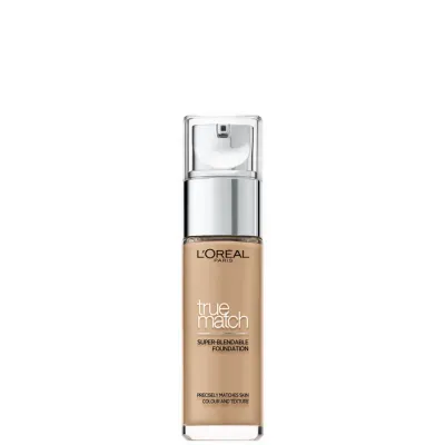 L&#39;Oréal Paris True Match Liquid Foundation with SPF and Hyaluronic Acid 30ml (Various Shades)
