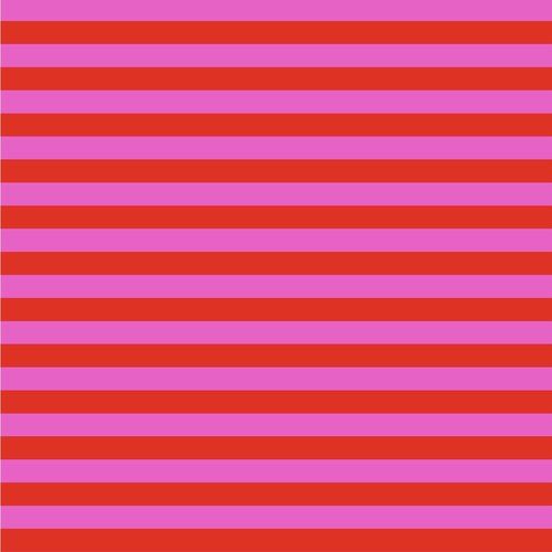 Tula Pink - True Colours - Peony Stripe Fabric