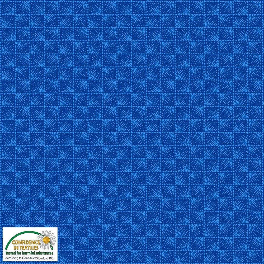 STOF Quilters Coordinates - Blue Check