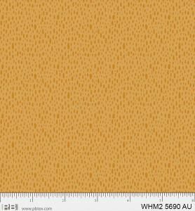 P&amp;B Fabric Whimsy 2 Rain Drops Gold