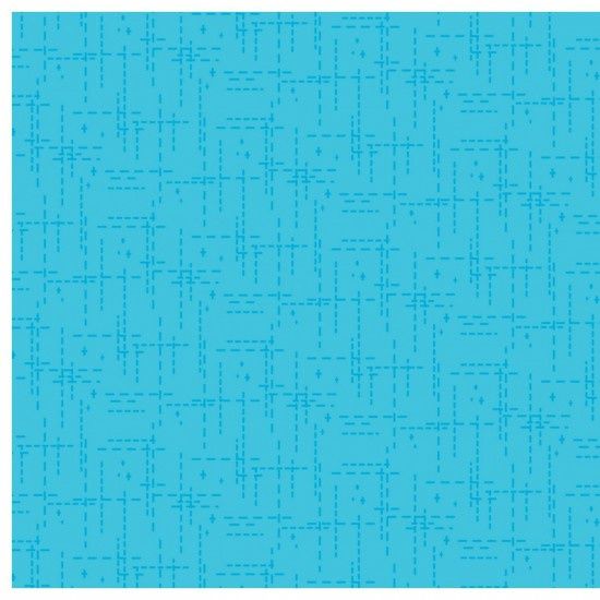 Stitched Turquoise Fabric
