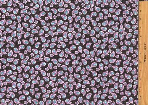 Jan - Brown Paisley