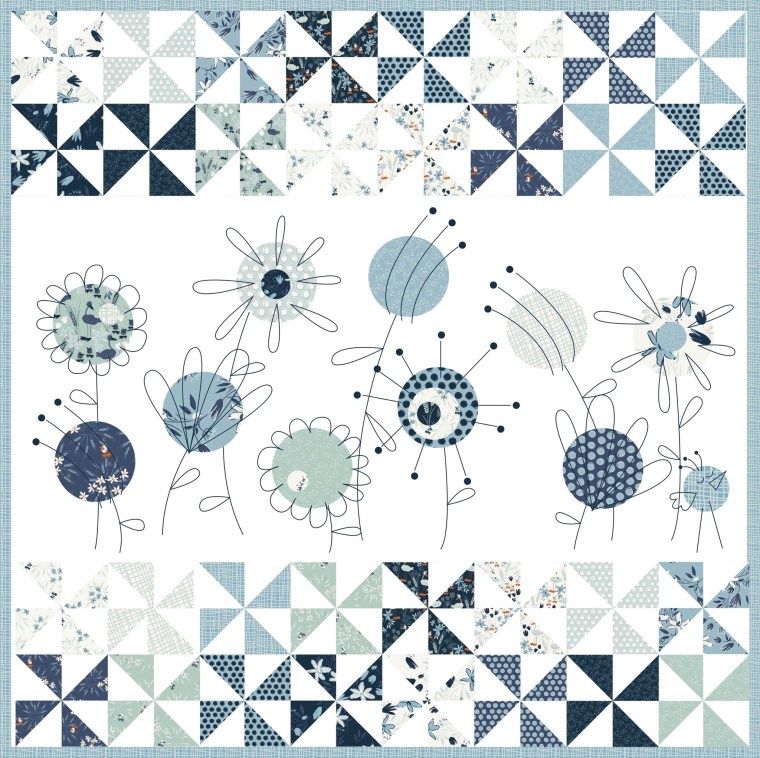Blue Breeze Quilt Pattern
