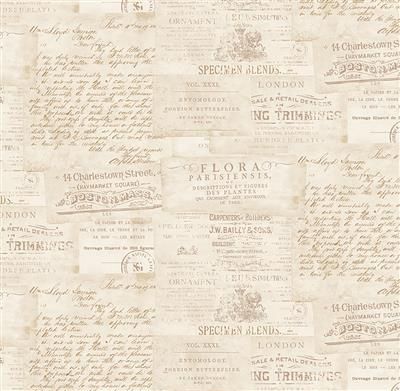 Botanical Journal Adverts - Khaki