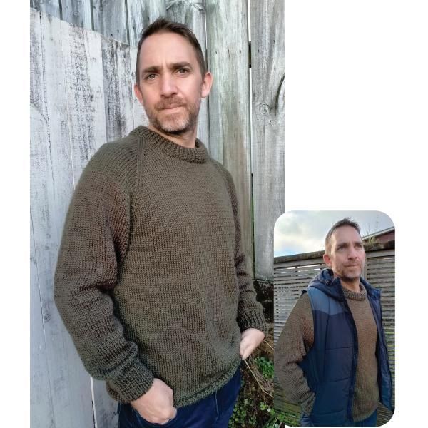 Highland 12 Ply Men&#39;s Jumper Pattern