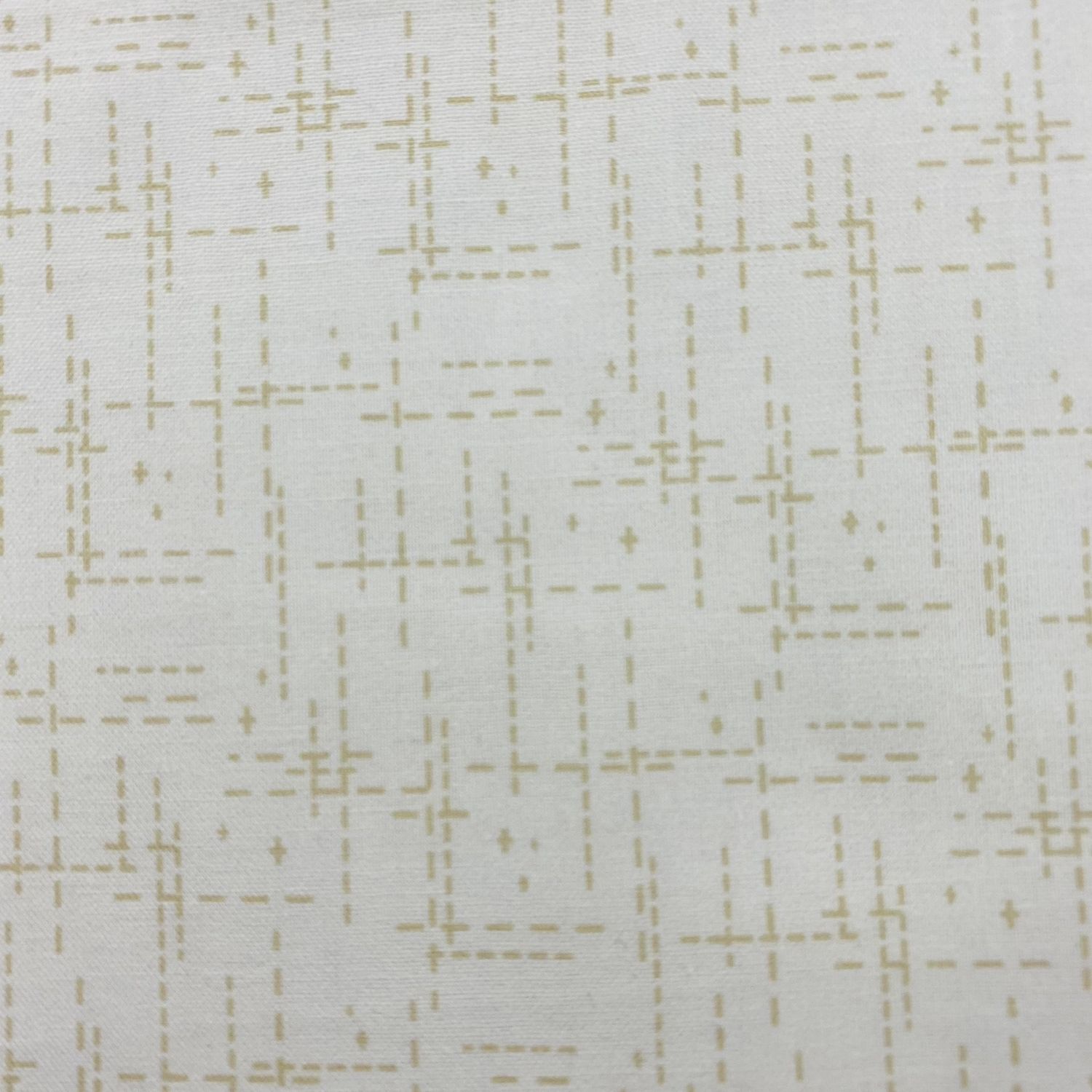 Stitched Cream Fabric