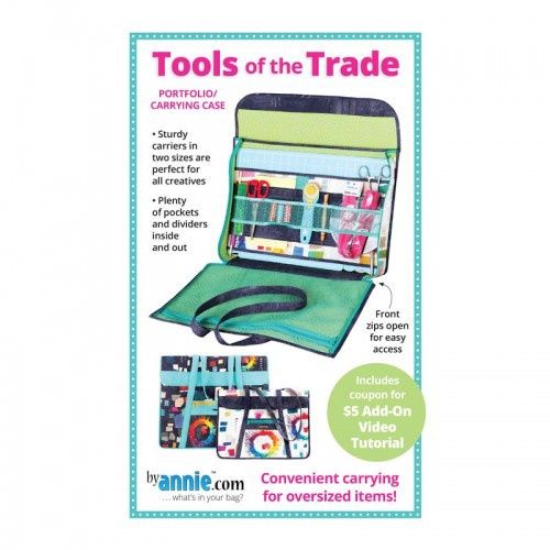 Tools of the Trade Portfolio/Carrying Case- Pattern ByAnnie