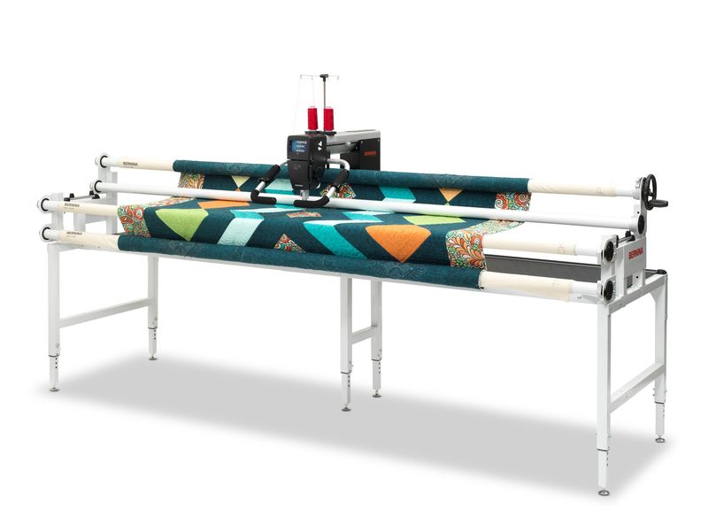Bernina Q16 Plus Long Arm Quilting Machine on Studio Frame