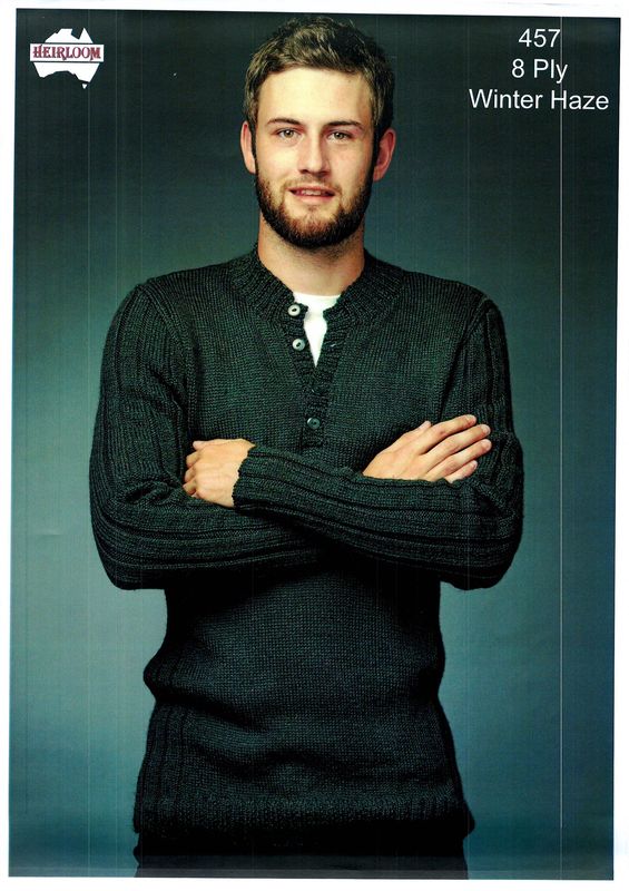 Heirloom 457 Men&#39;s Knitted Jersey