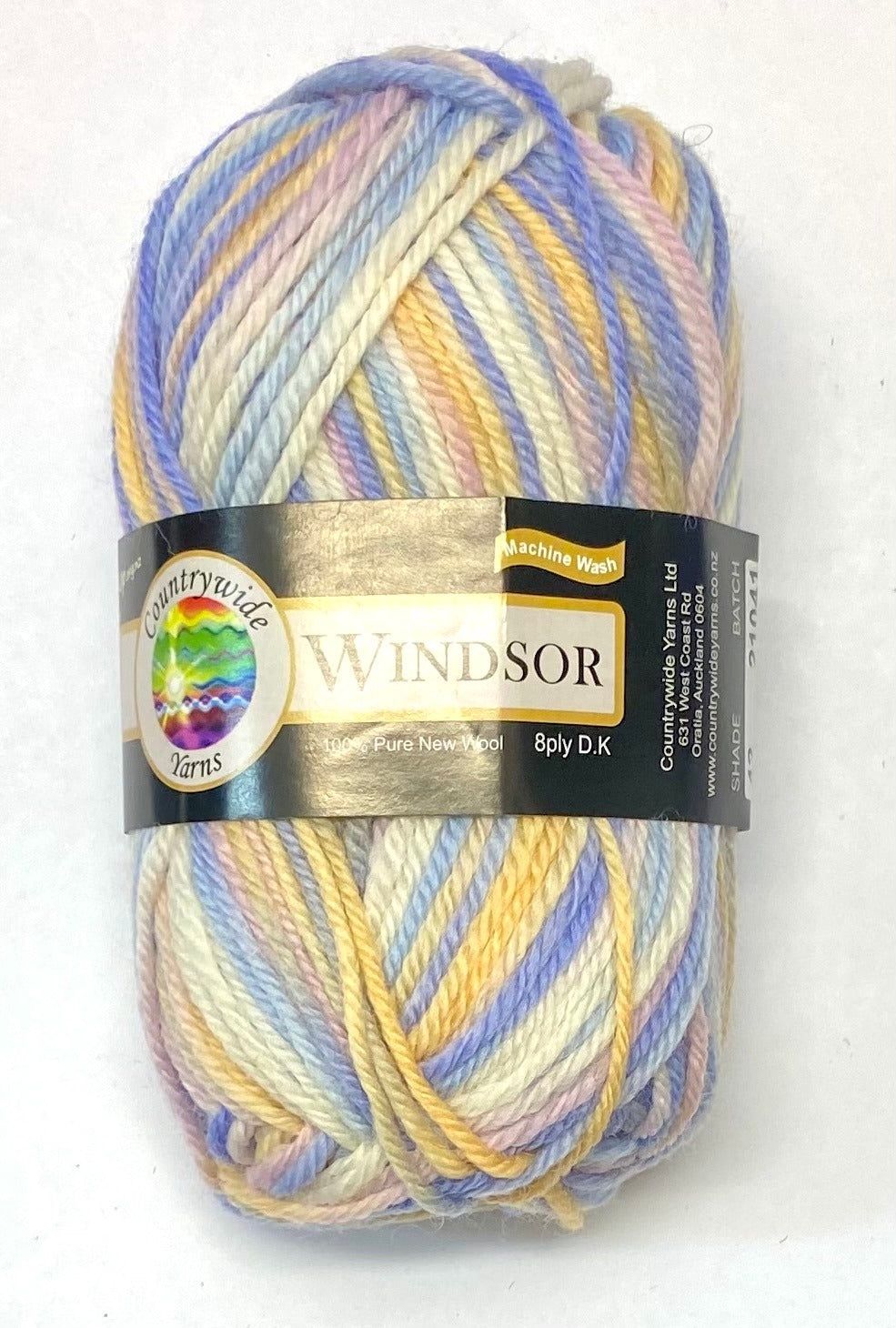 Windsor Variegated 8 ply Wool, Colour: 42