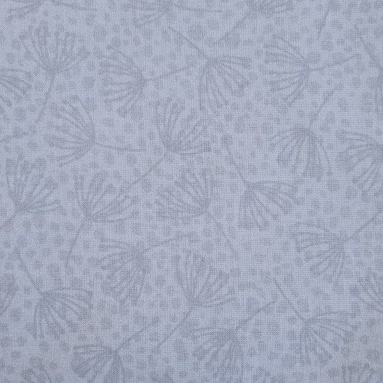 Backing Fabric - Light Grey Floral
