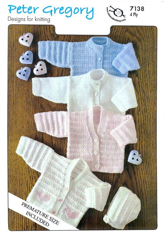 Peter Gregory 7138 Baby  Cardigan