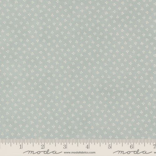 Moda - 3 Sisters - Clover Flowers Grey/Blue