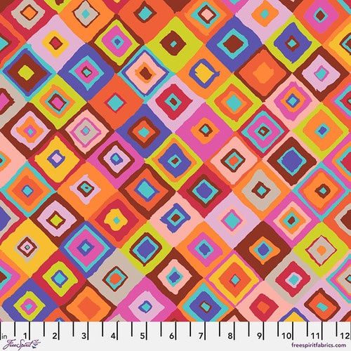 Kaffe Fassett - Square Dance - Red