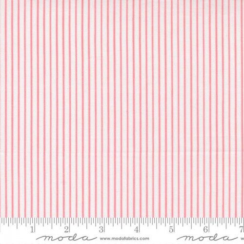 Moda Stripe - Strawberry Fabric