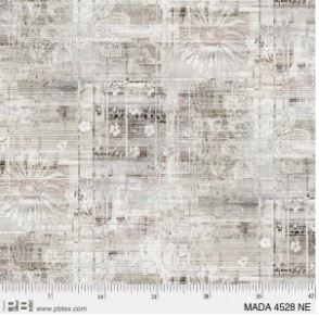 Madras wide backing fabric - Natural - 108&quot; wide