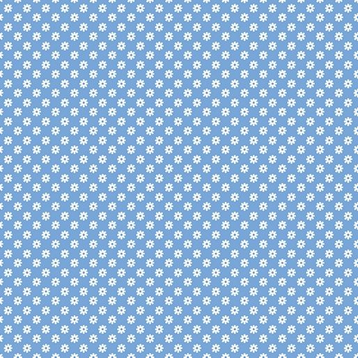 Benartex color up - Daisy Bright- Medium Blue
