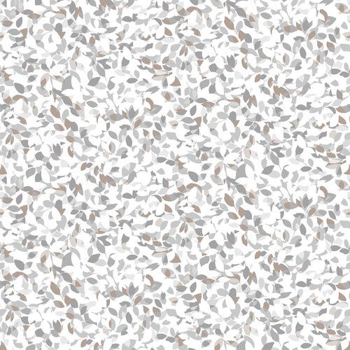StudioE Dappled Leaf Gray/Tan Wide Backing