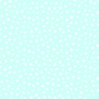 Susybee Irregular Dot Fabric - Aqua