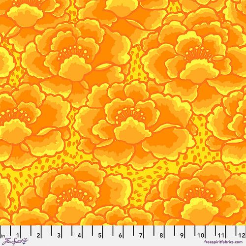 Kaffe Fassett Tonal Floral - Gold