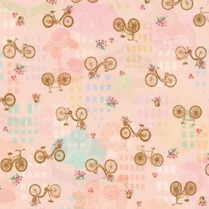 Wishwell Happy Places Fabric - Blush