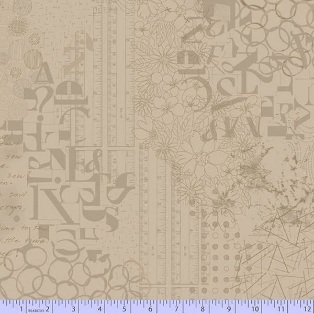 Marcus Abstract - Gris 108&quot; Wide Backing