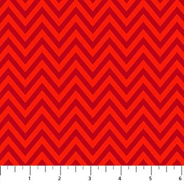 Fun &amp; Games – Tonal Chevron – Red