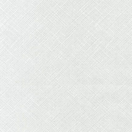 Robert Kaufman - Cross Hatch White