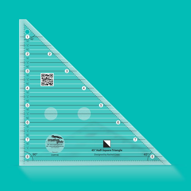 Creative Grids - 45 Degree Half-Square Triangle