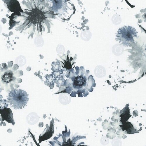 Robert Kaufman Natural Blooms- Dove