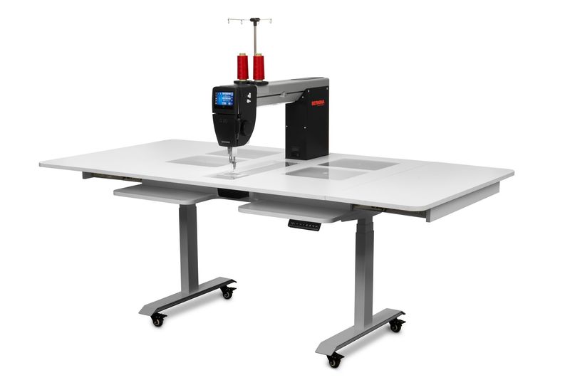 Bernina Q20 Long Arm Quilting machine on Electric Lift Table