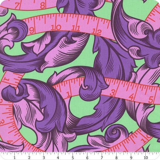 Tula Pink Wide Backing Fabric - Night
