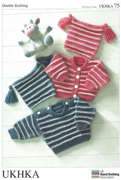 UK Hand Knitting Association Baby/Kids Knitting Pattern